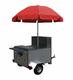 Mobile Hot Dog Cart Trailer Food